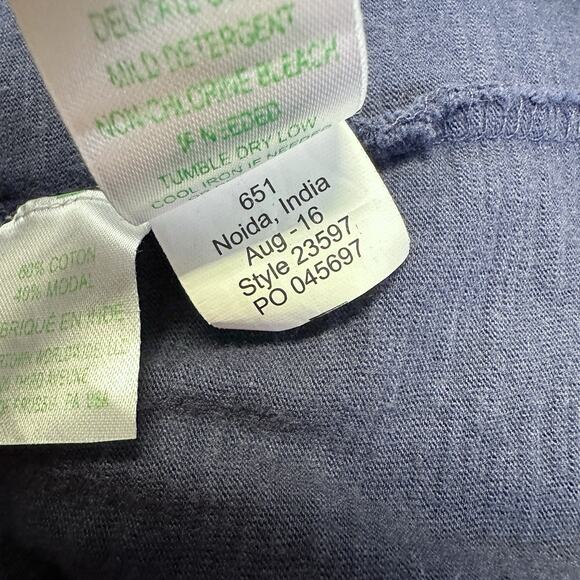 Lilly Pulitzer Navy Blue Essie Dress Sleeveless Stretch‎ Shift Women Size M - Picture 10 of 10